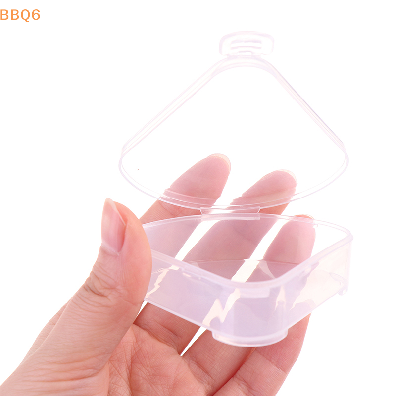Beauty Makeup Case - *1Pcs Portable Triangle Sponge Transparent Cosmetic