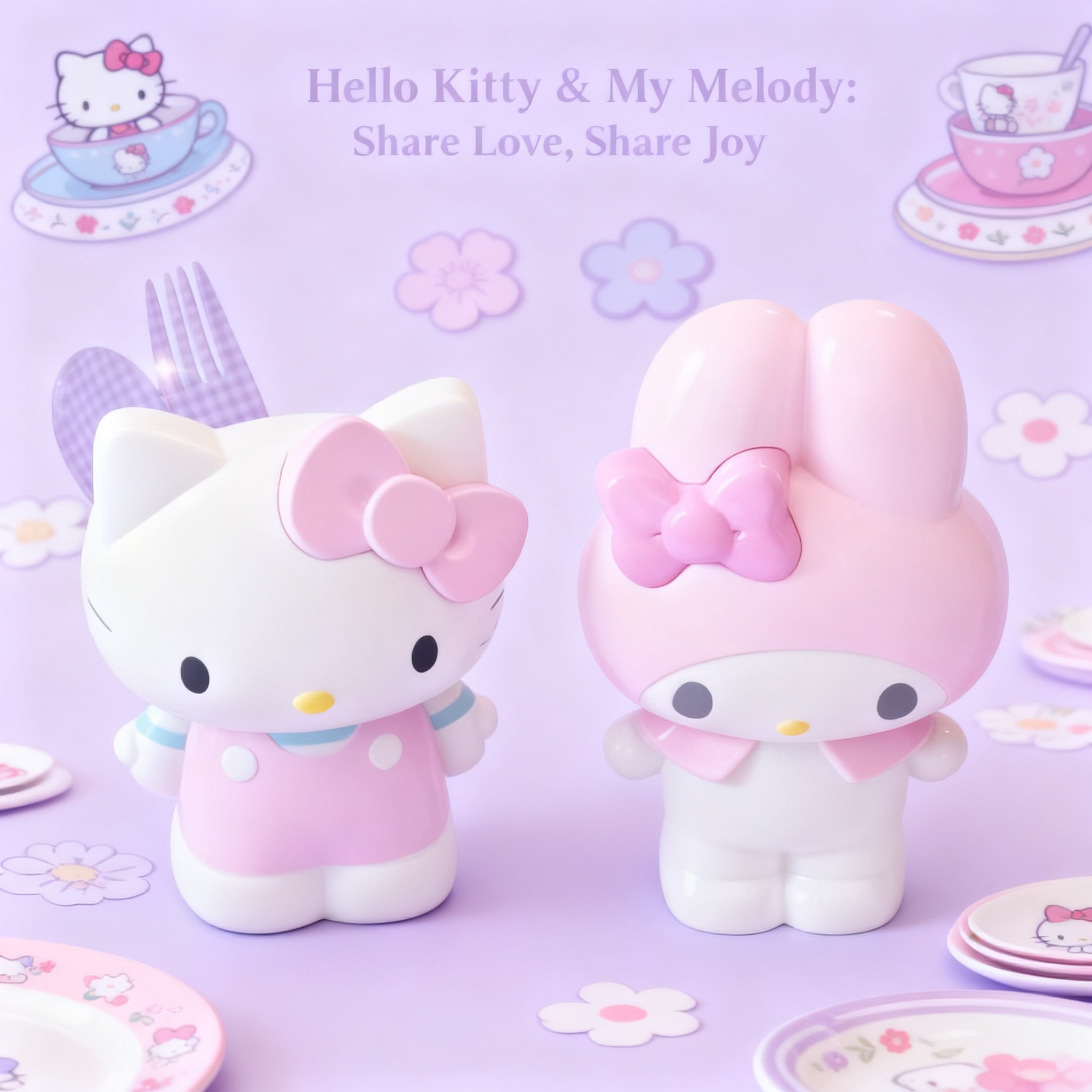 My Beauty Makeup Set - Hello Kitty Kuromi My Melody Cute