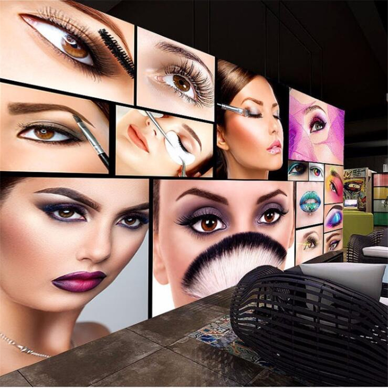 Makeup Beauty House - Custom photo wallpaper 3D murals make-up