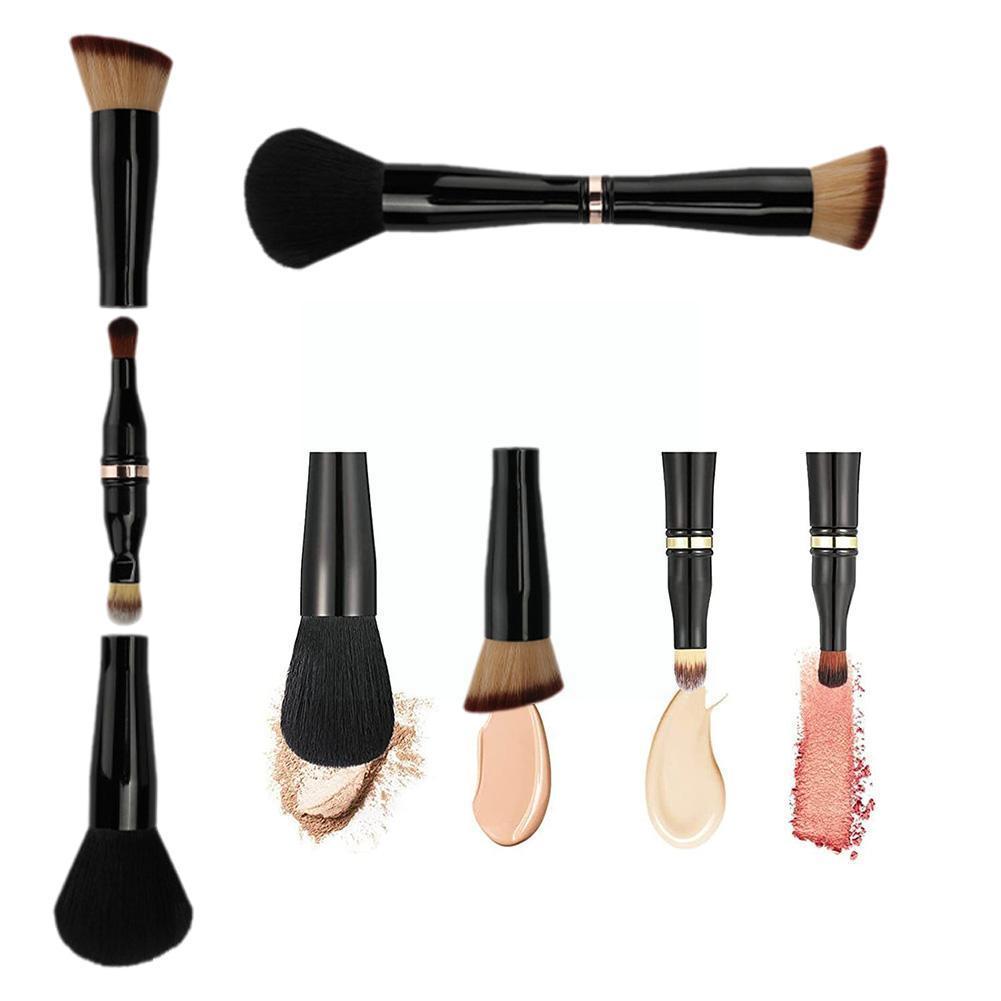 4 In 1 Makeup Brush With 4 Hea - J Beauty Makeup 评论和价格