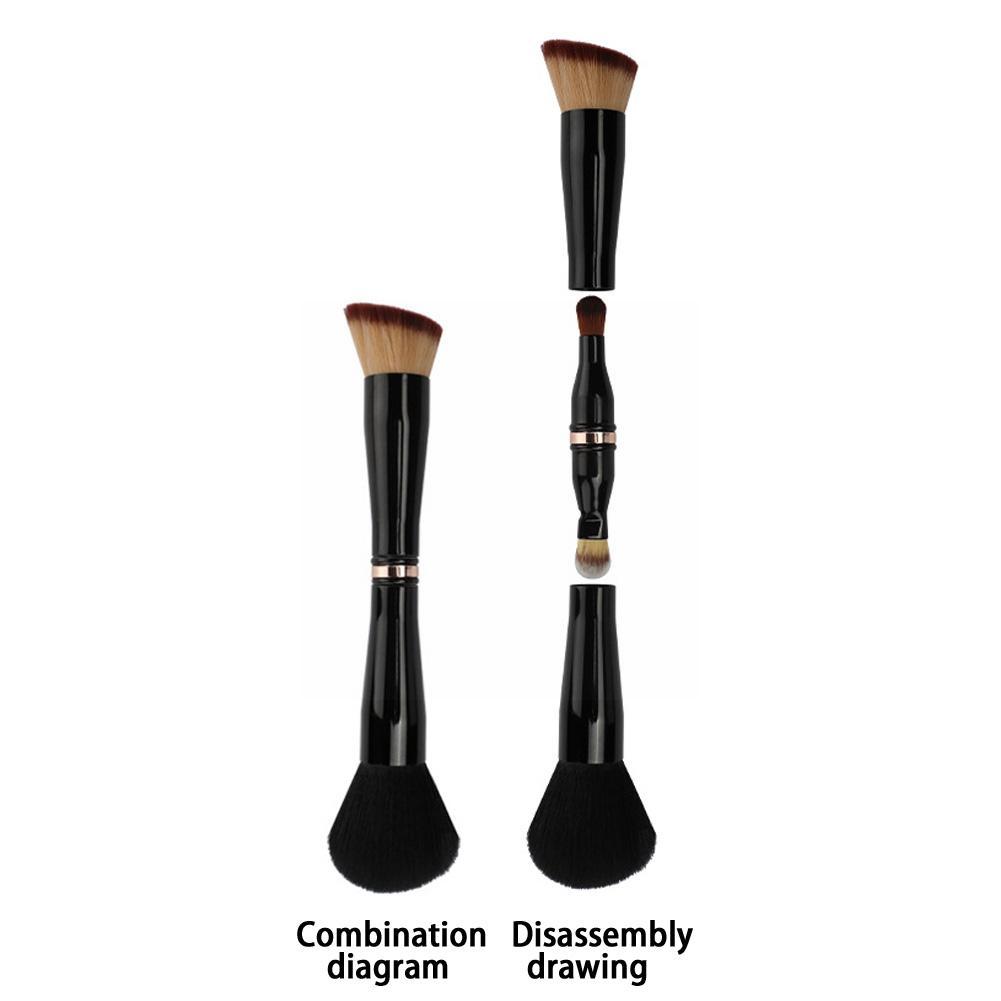 4 In 1 Makeup Brush With 4 Hea - J Beauty Makeup 评论和价格
