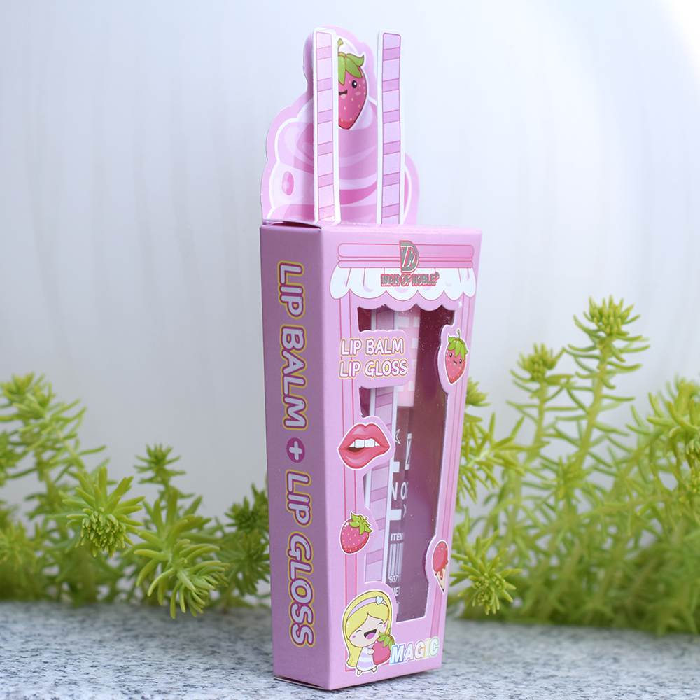 Cute Ice Cream Shiny Lip Gloss - J Beauty Makeup 评论和价格