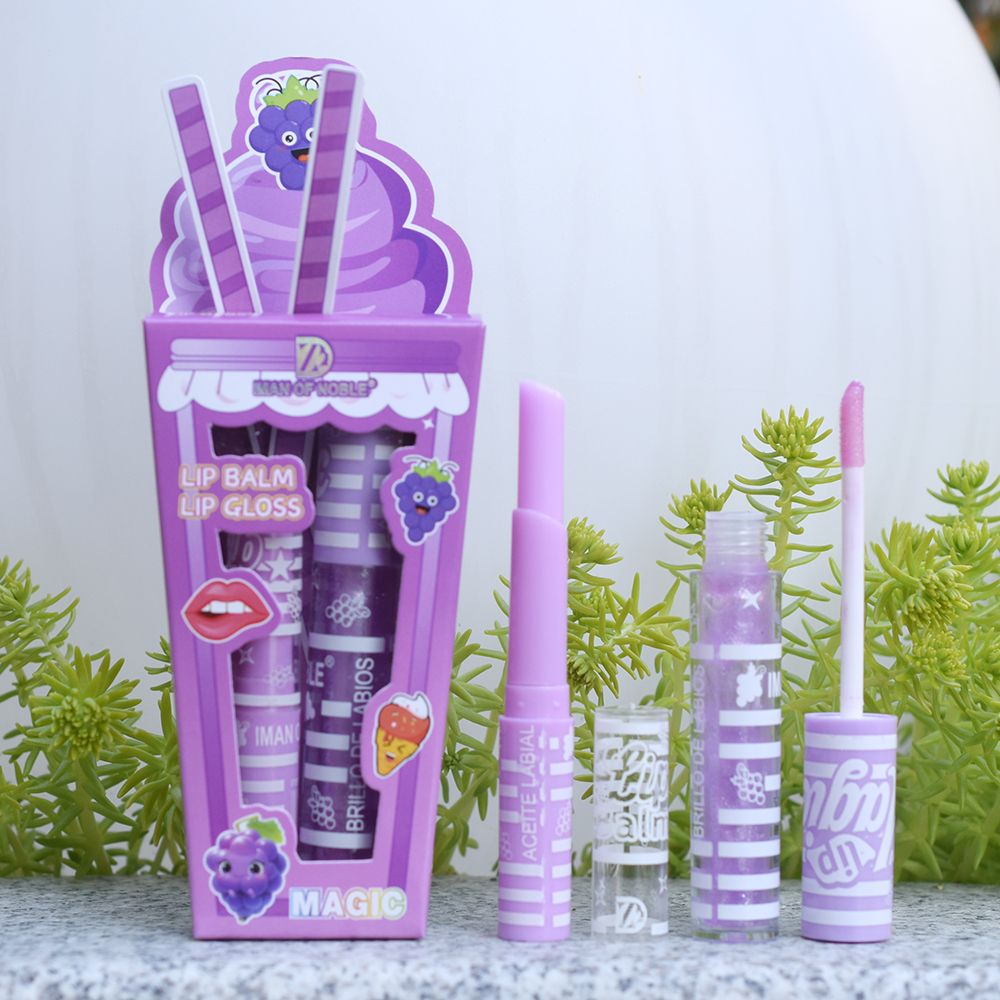 Cute Ice Cream Shiny Lip Gloss - J Beauty Makeup 评论和价格