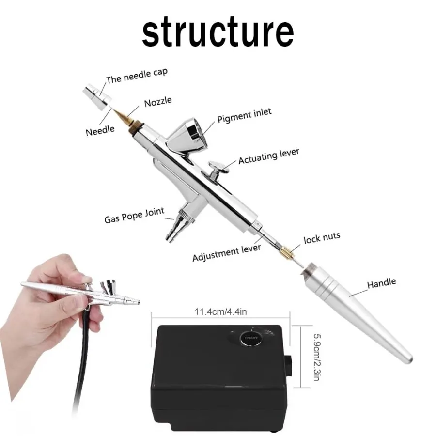 Airbrush Makeup Machine Kit wi - Beauty Makeup Kit 评论和价格