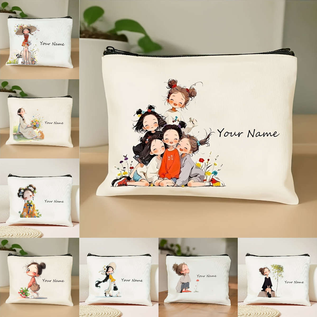 Korean-Style Anime Girl Makeup - Beauty Makeup Case 评论和价格