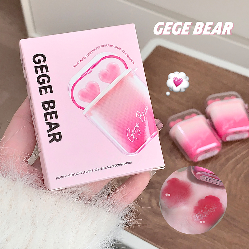 GEGE BEAR Water Gloss Velvet M - J Beauty Makeup 评论和价格