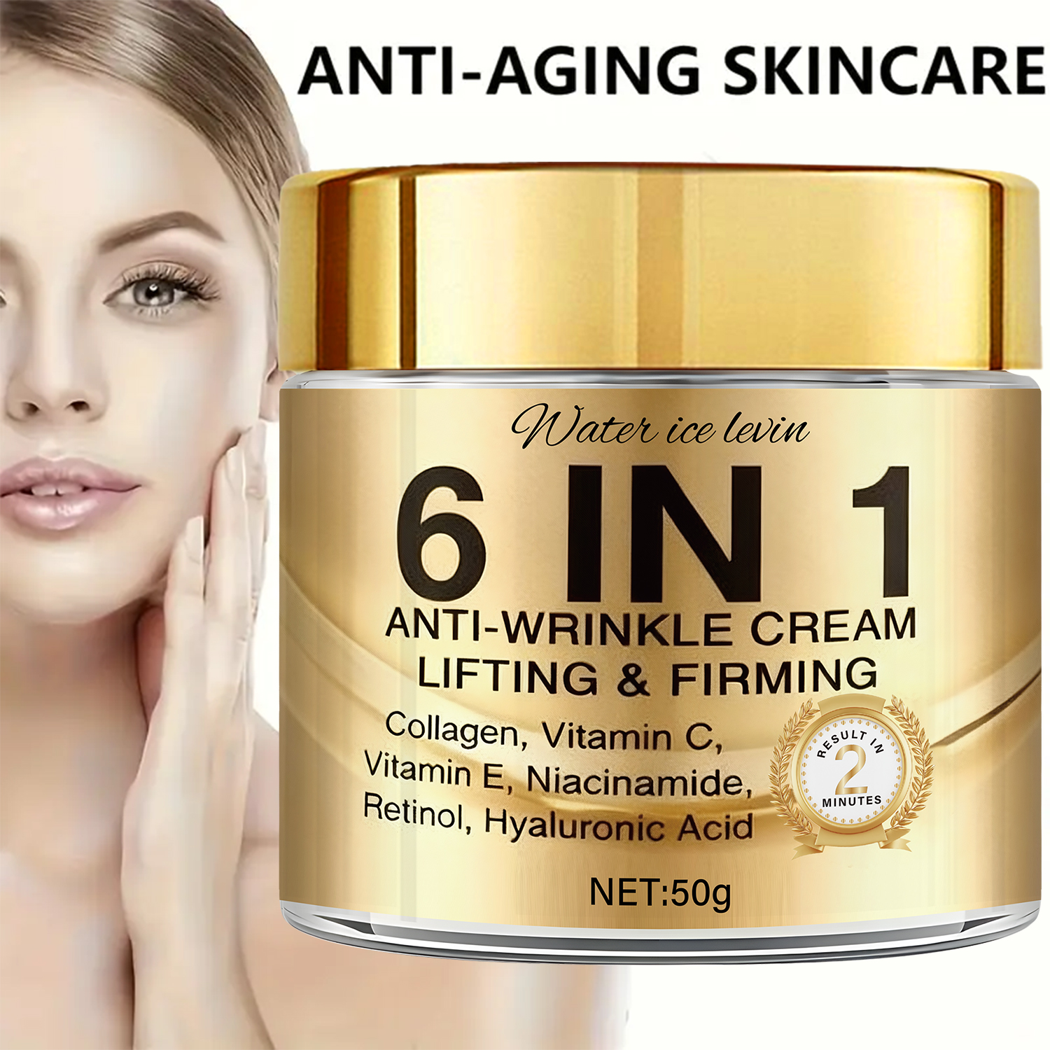 6-In-1 Anti-Wrinkle Cream. Lif - Vitamin C Serum Face 评论和价格