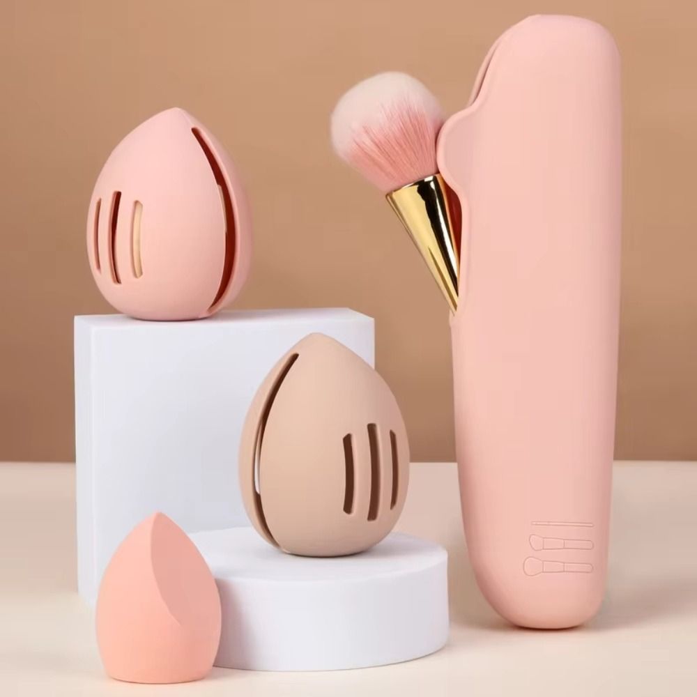 Portable Silicone Makeup Spong - Beauty Makeup Case 评论和价格