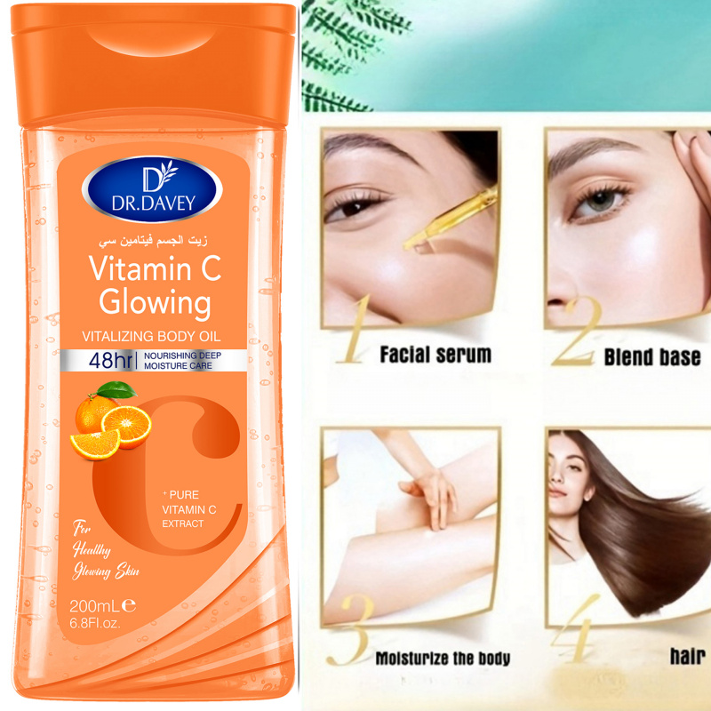 2PCS 200ml  DR.DAVEY VITAMIN C - Vitamin C Serum Face 评论和价格