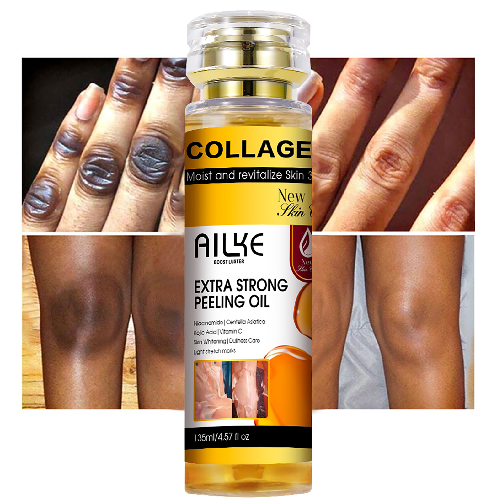 AILKE Collagen Yellow Peeling  - Vitamin C Serum Face 评论和价格