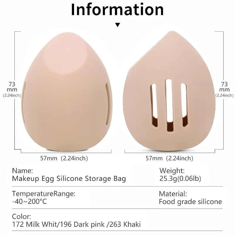 Silicone Beauty Egg Breathable - Beauty Makeup Kit 评论和价格