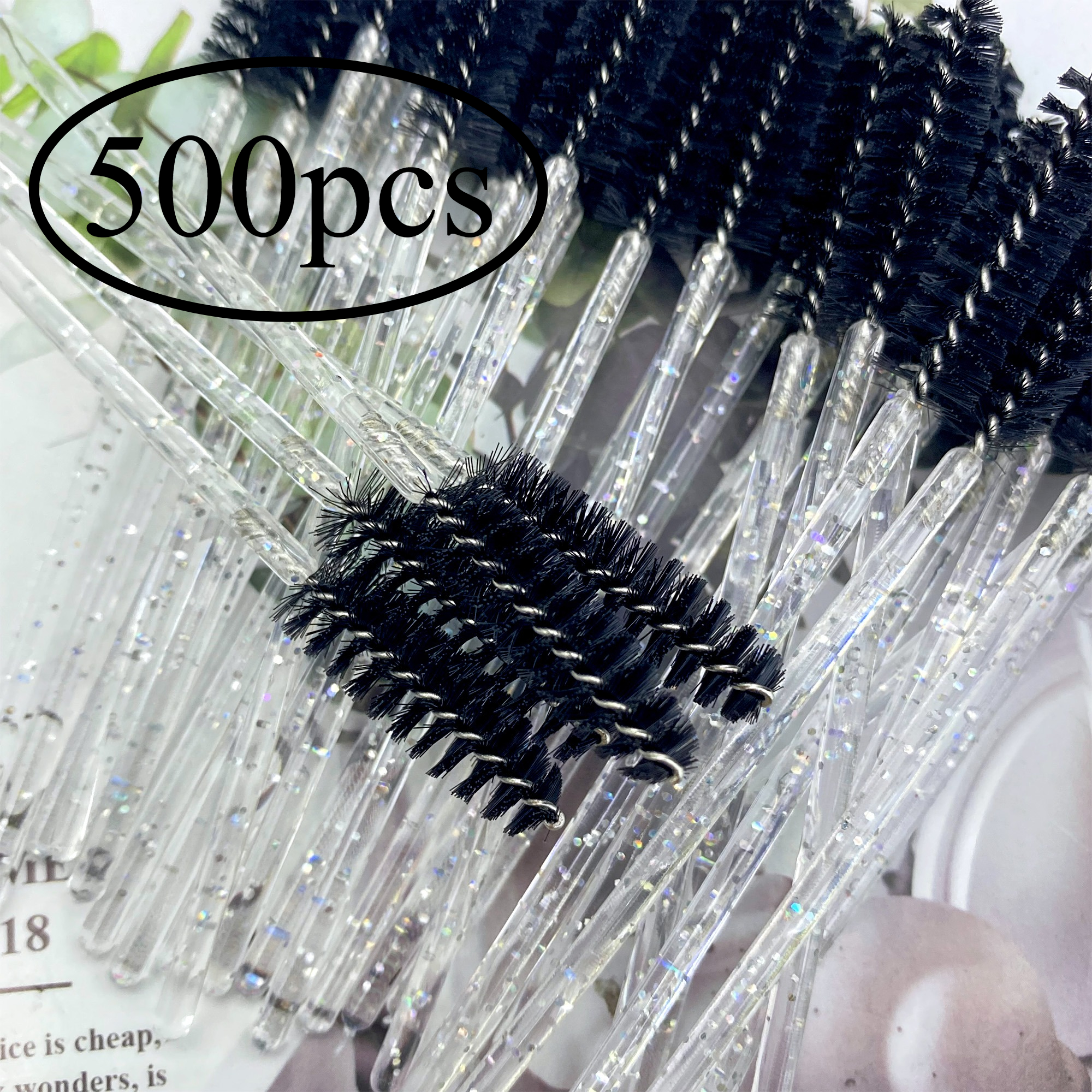 500PCS Eyelashes Brushes Set W - Beauty Makeup Kit 评论和价格