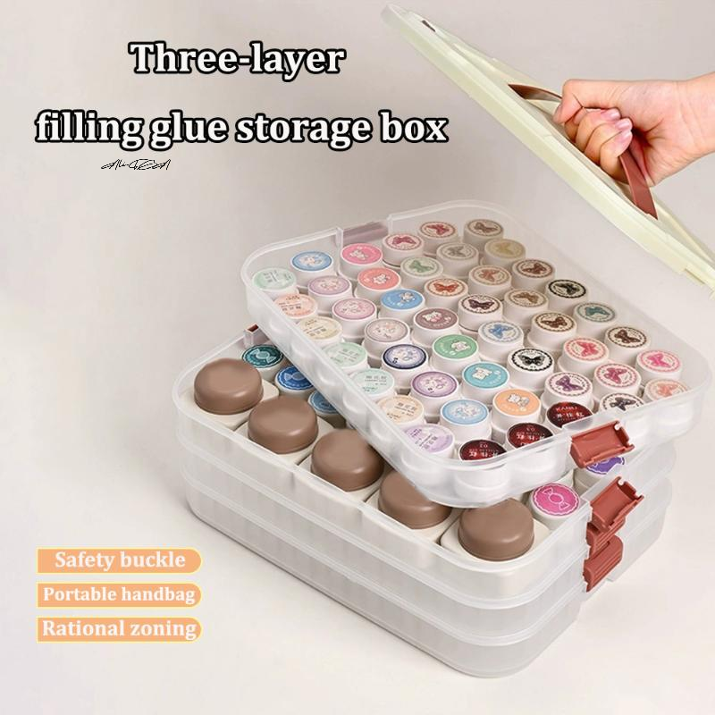 PVC Nail Polish Organizer UV G - Beauty Makeup Case 评论和价格