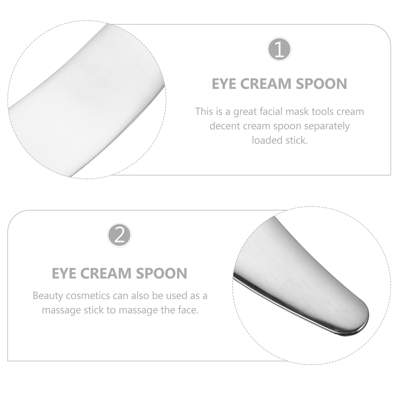 Metal Eye Cream Spoon Facial M - Beauty - Makeup - Eyes 评论和价格
