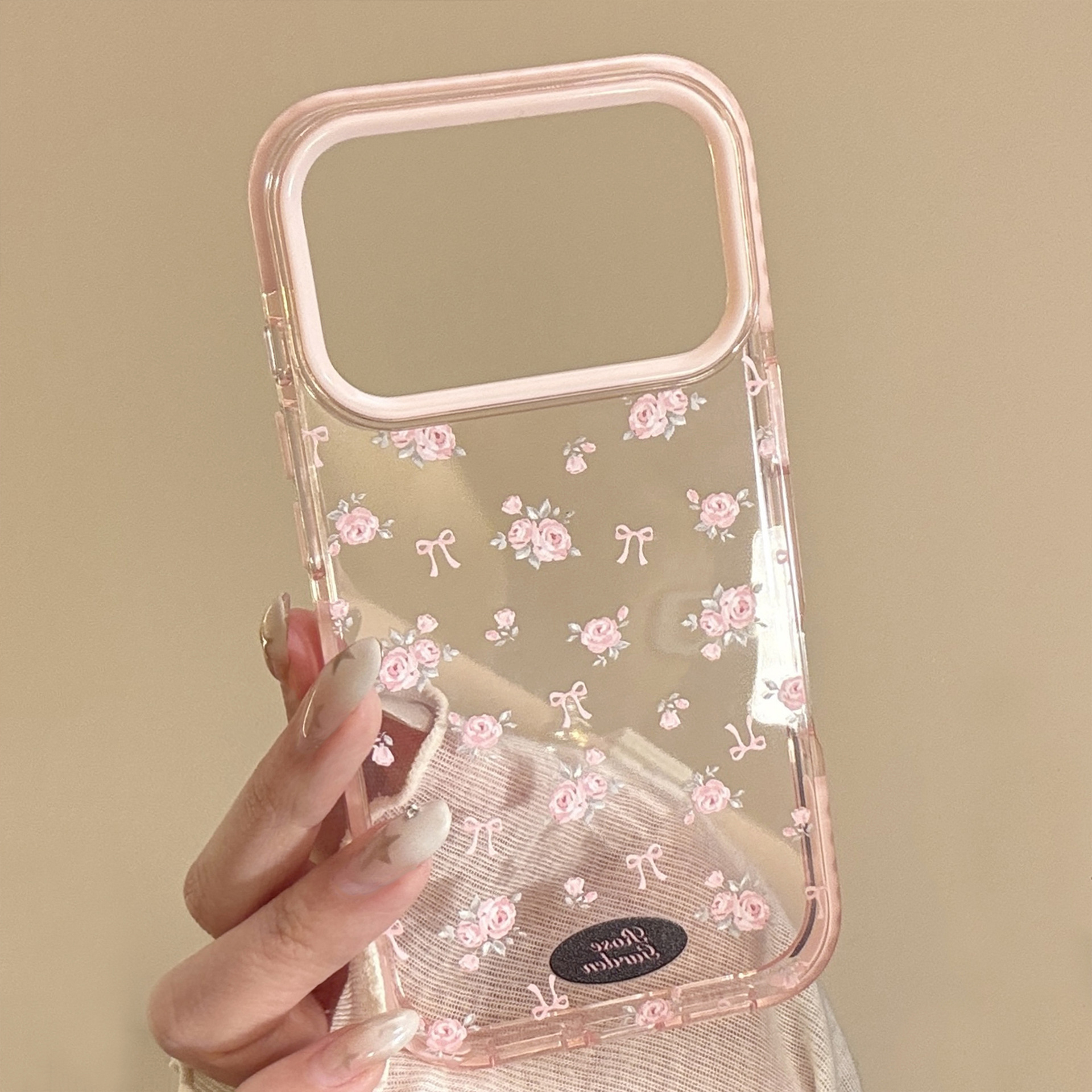Gentle Beautiful Pink Rose Flo - Beauty Makeup Case 评论和价格