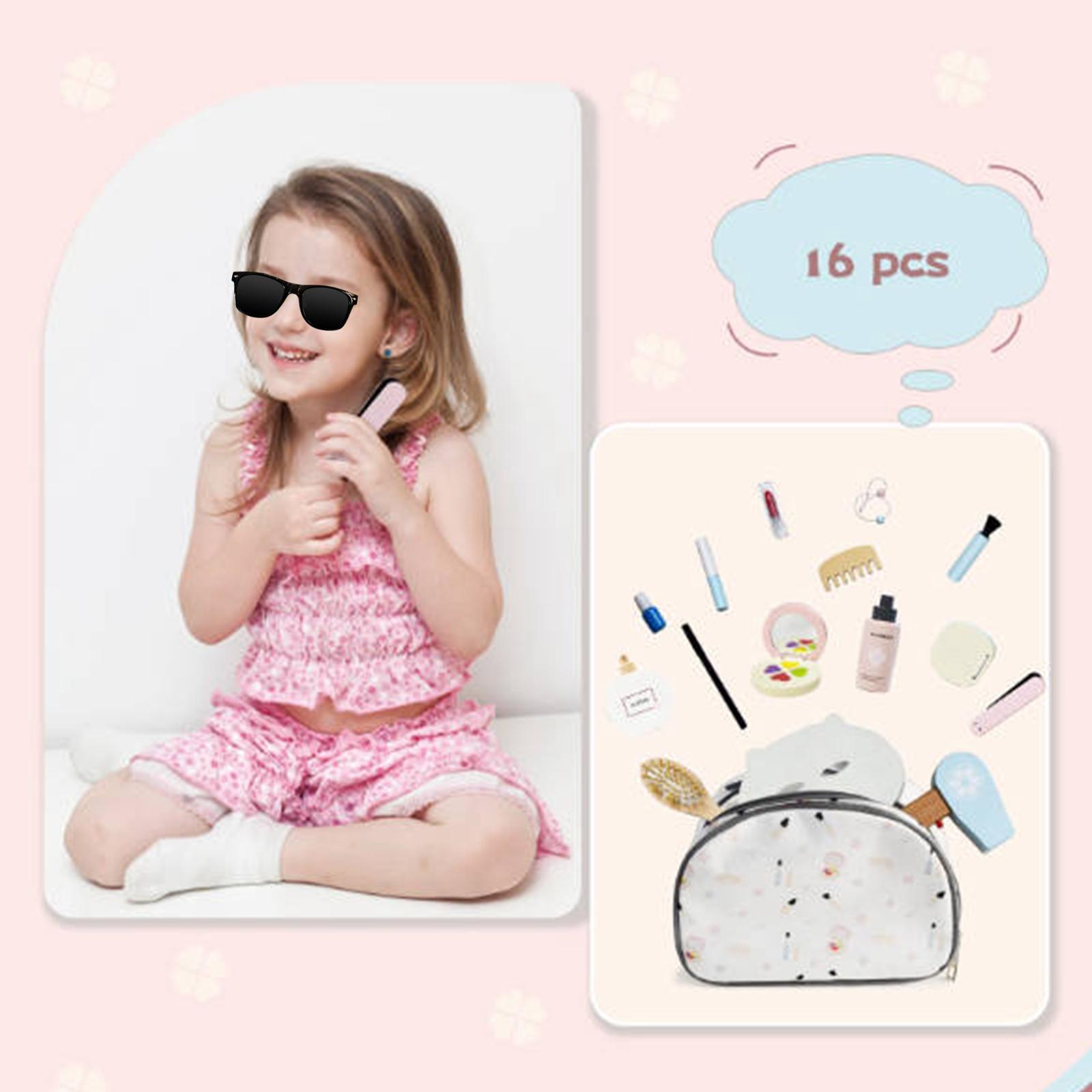 Wooden Makeup Toy Set Role Pla - Makeup Beauty House 评论和价格