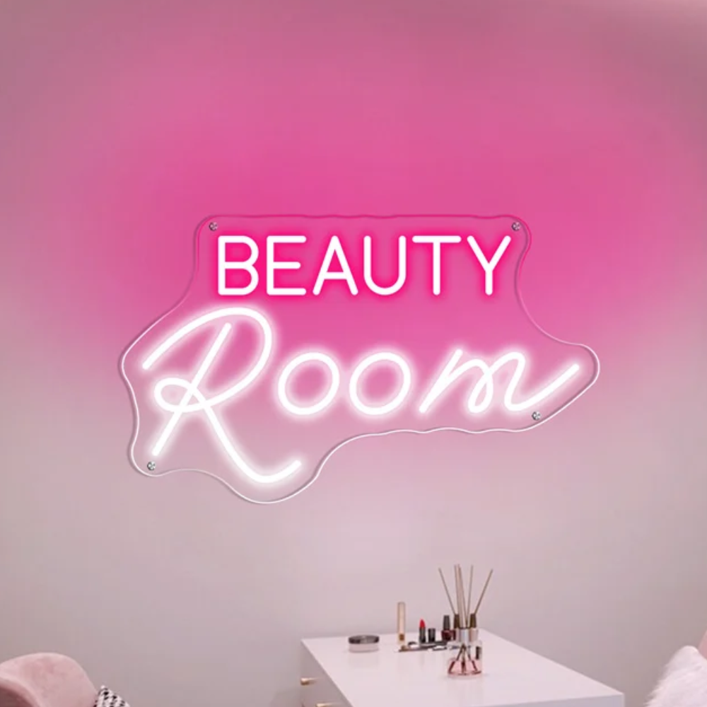 Beauty Room Neon Signs For Wal - Beauty And Makeup Studio 评论和价格