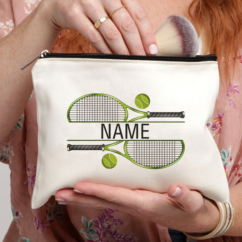 Personalized Tennis Custom Nam - Beauty Makeup Case 评论和价格