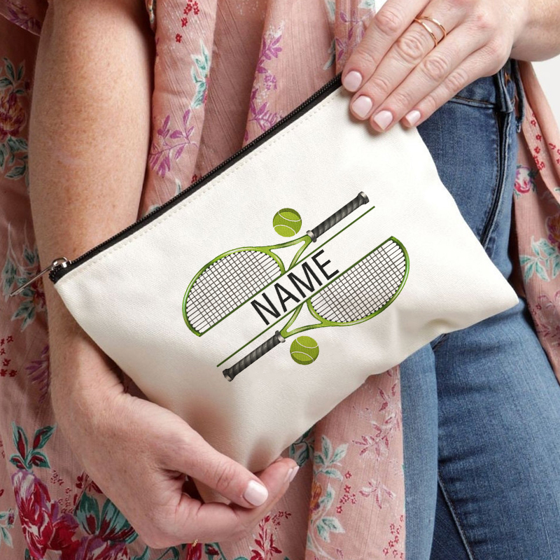 Personalized Tennis Custom Nam - Beauty Makeup Case 评论和价格