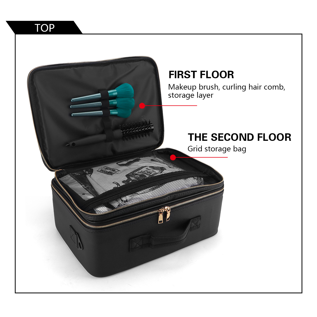 Women Travel Cosmetic Case Org - Beauty Makeup Case 评论和价格