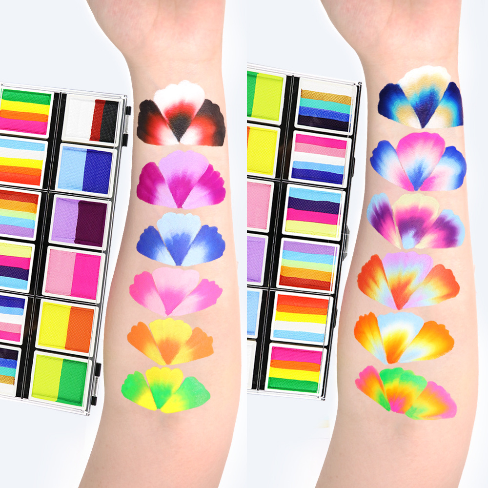 12 Color Multicolor Child Body - Beauty Makeup Kit For Kids 评论和价格