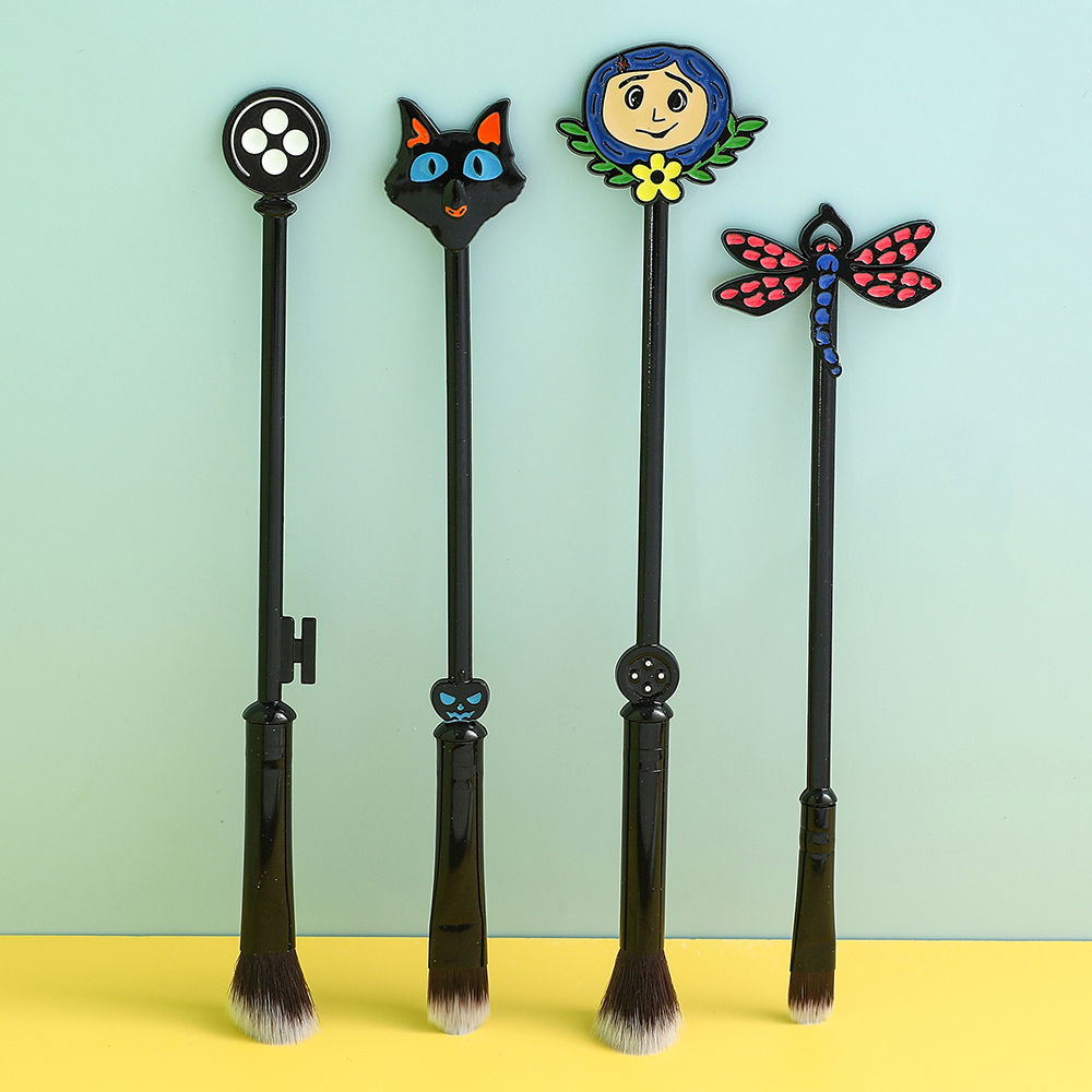 4Pcs Coraline & The Secret Doo - Beauty Makeup Kit 评论和价格