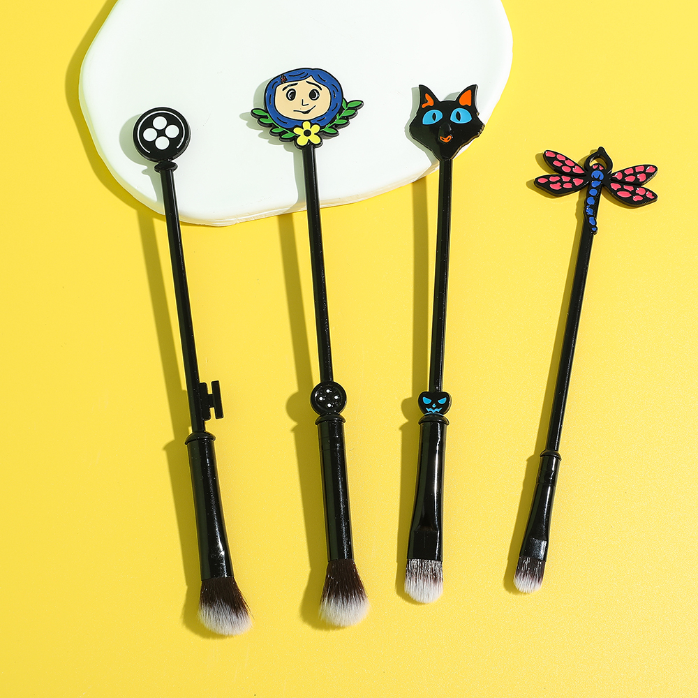 4Pcs Coraline & The Secret Doo - Beauty Makeup Kit 评论和价格