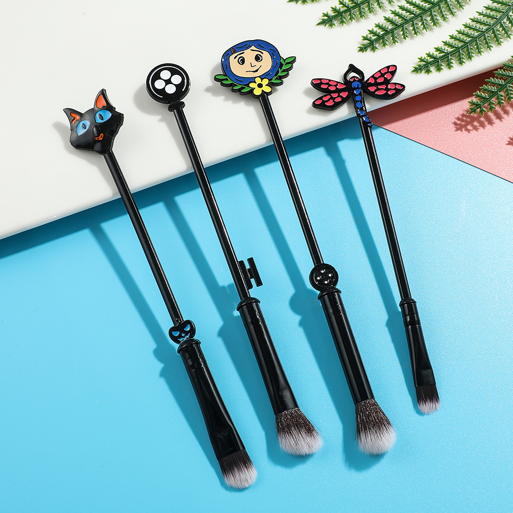 4Pcs Coraline & The Secret Doo - Beauty Makeup Kit 评论和价格