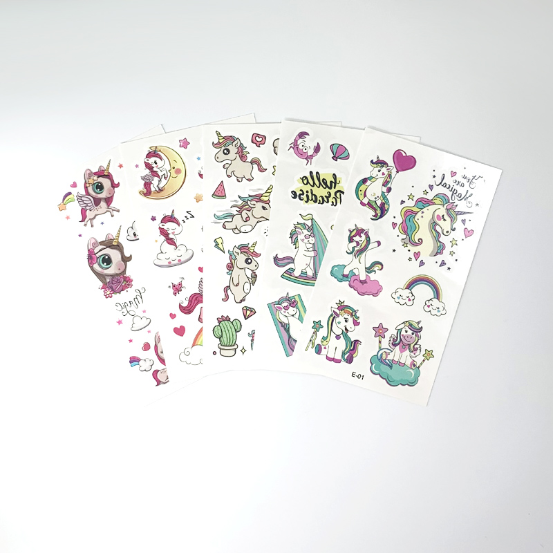 10 Sheets/Set Children Cute Ca - Beauty Makeup Kit For Kids 评论和价格