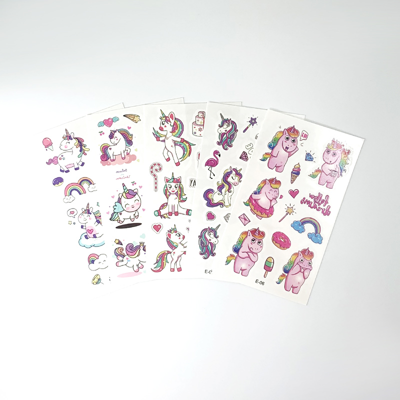 10 Sheets/Set Children Cute Ca - Beauty Makeup Kit For Kids 评论和价格
