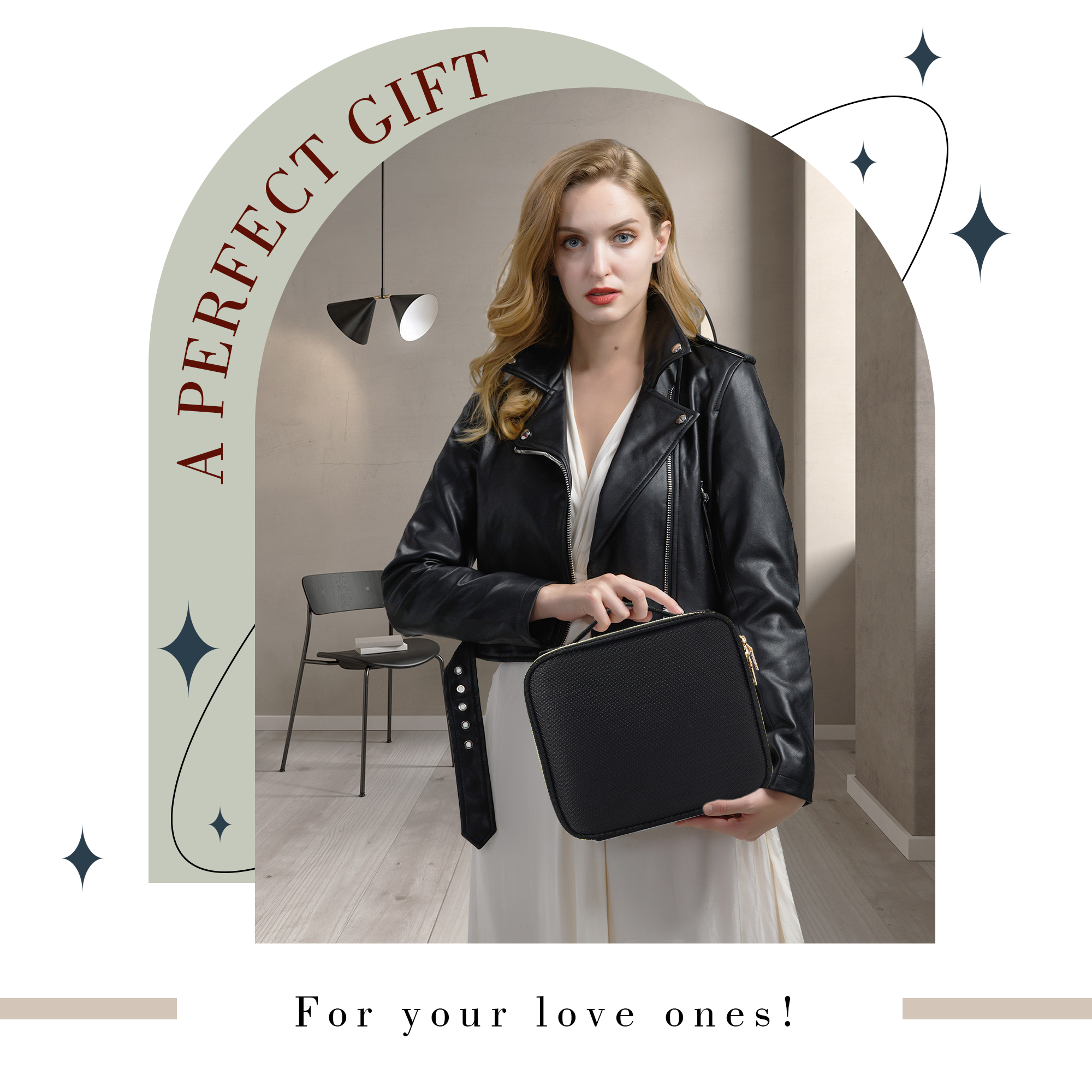 Cosmetic Case Makeup Bag Vanit - Beauty Makeup Case 评论和价格
