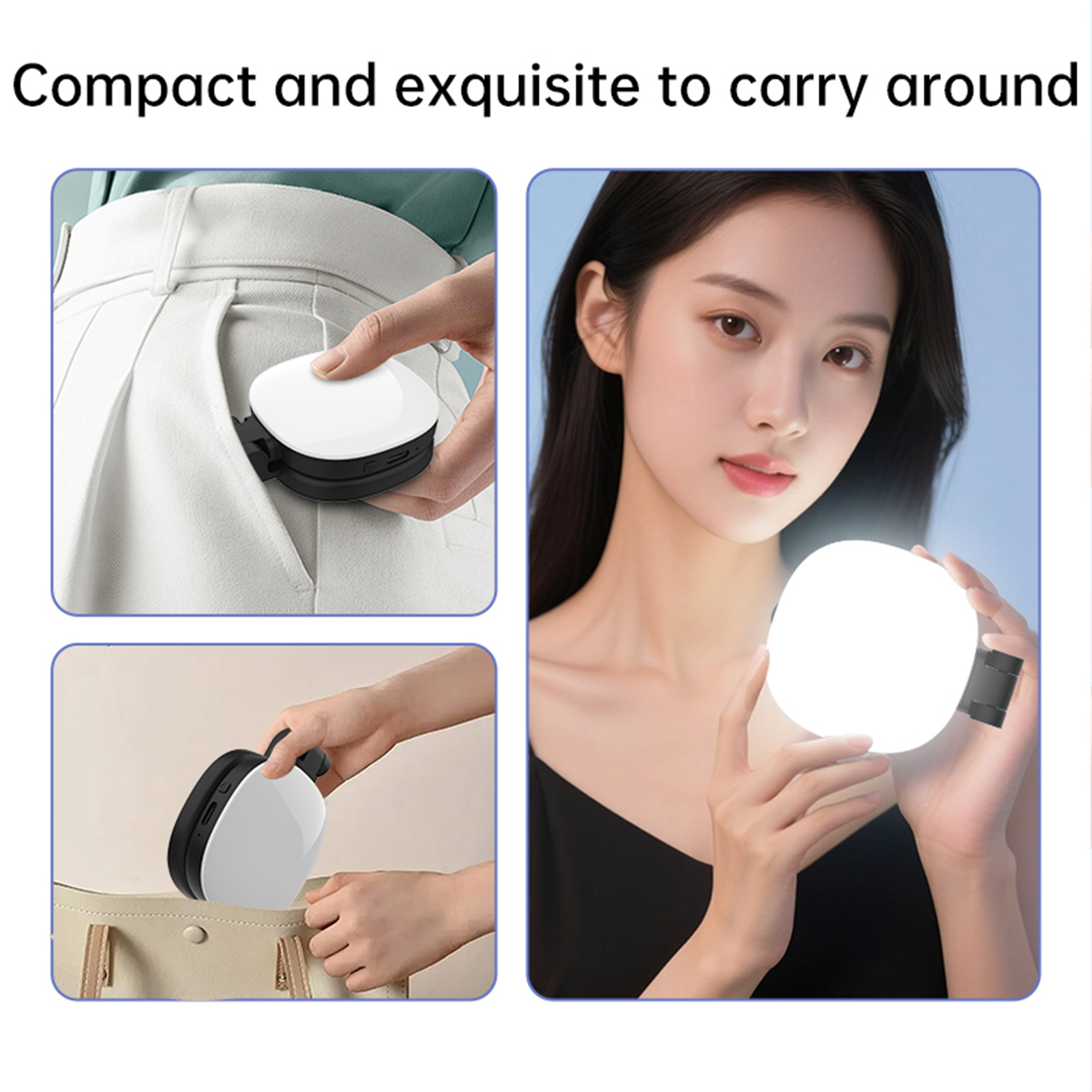 Phone Magnetic Beauty Selfie L - Beauty Makeup Light 评论和价格