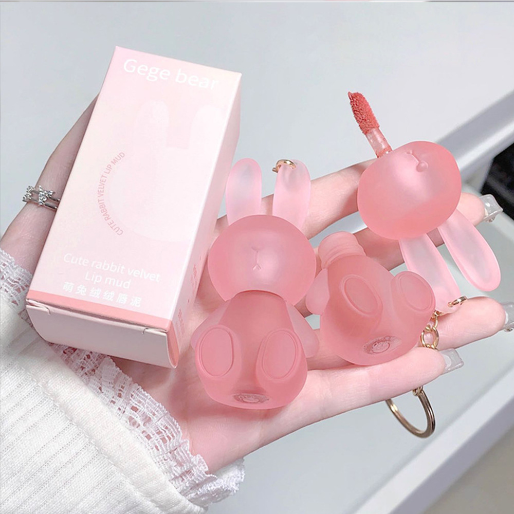 Gege Bear Rabbit Lip Glaze, Ma - J Beauty Makeup 评论和价格