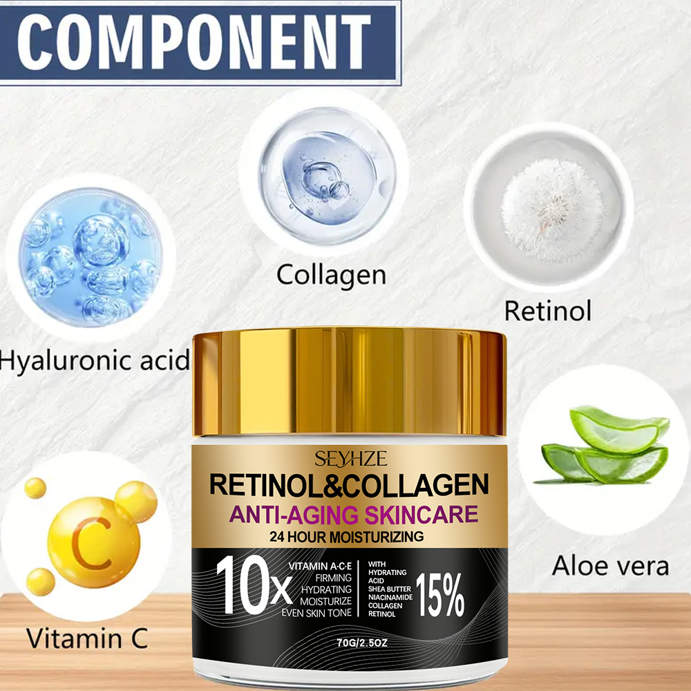 SEYHZE Retinol Collagen Moistu - Vitamin C Serum Face 评论和价格