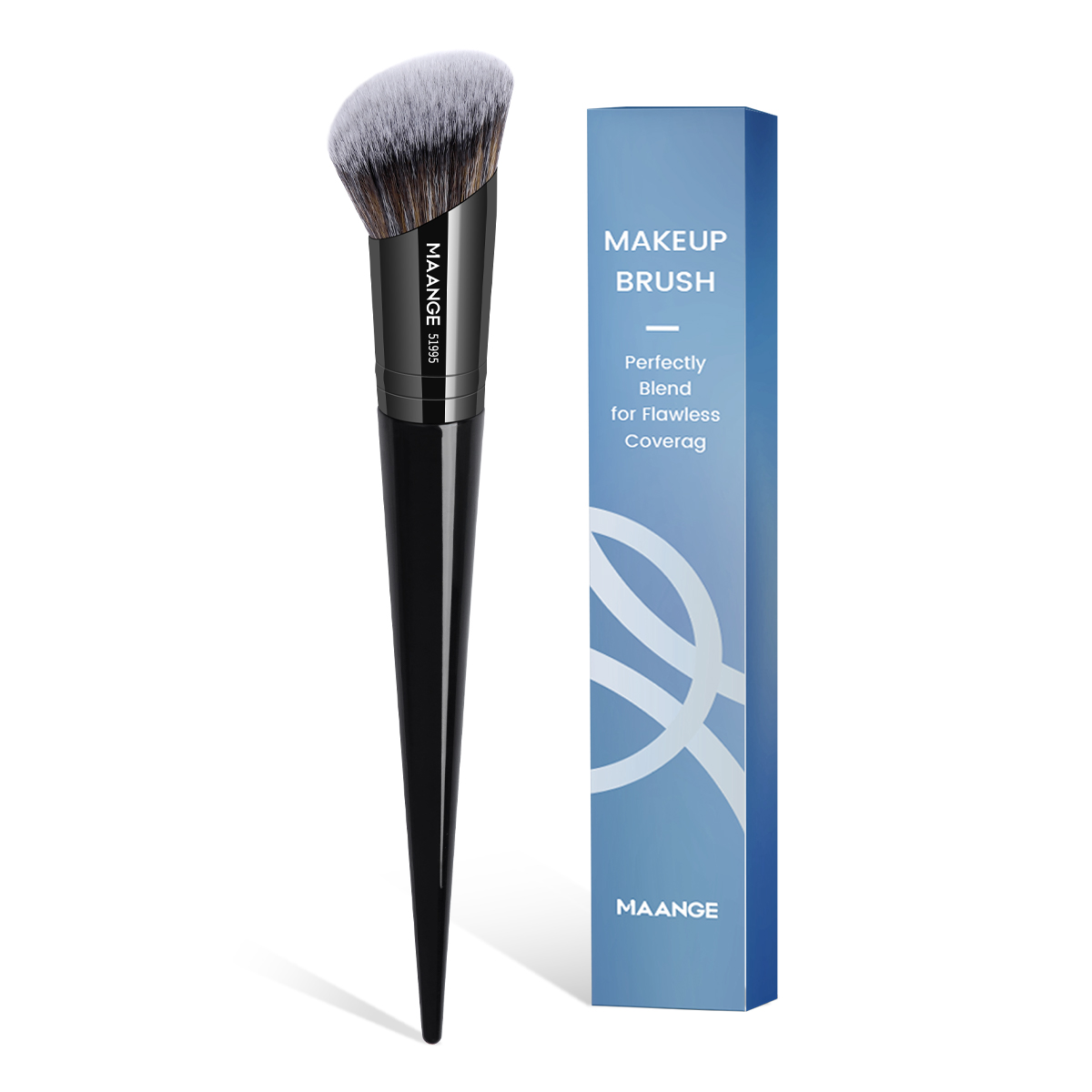 MAANGE Angle Top Makeup Brush  - J Beauty Makeup 评论和价格