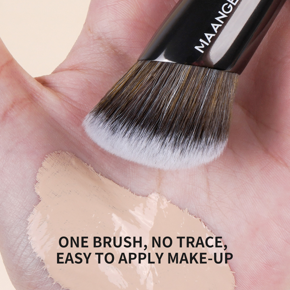 MAANGE Angle Top Makeup Brush  - J Beauty Makeup 评论和价格