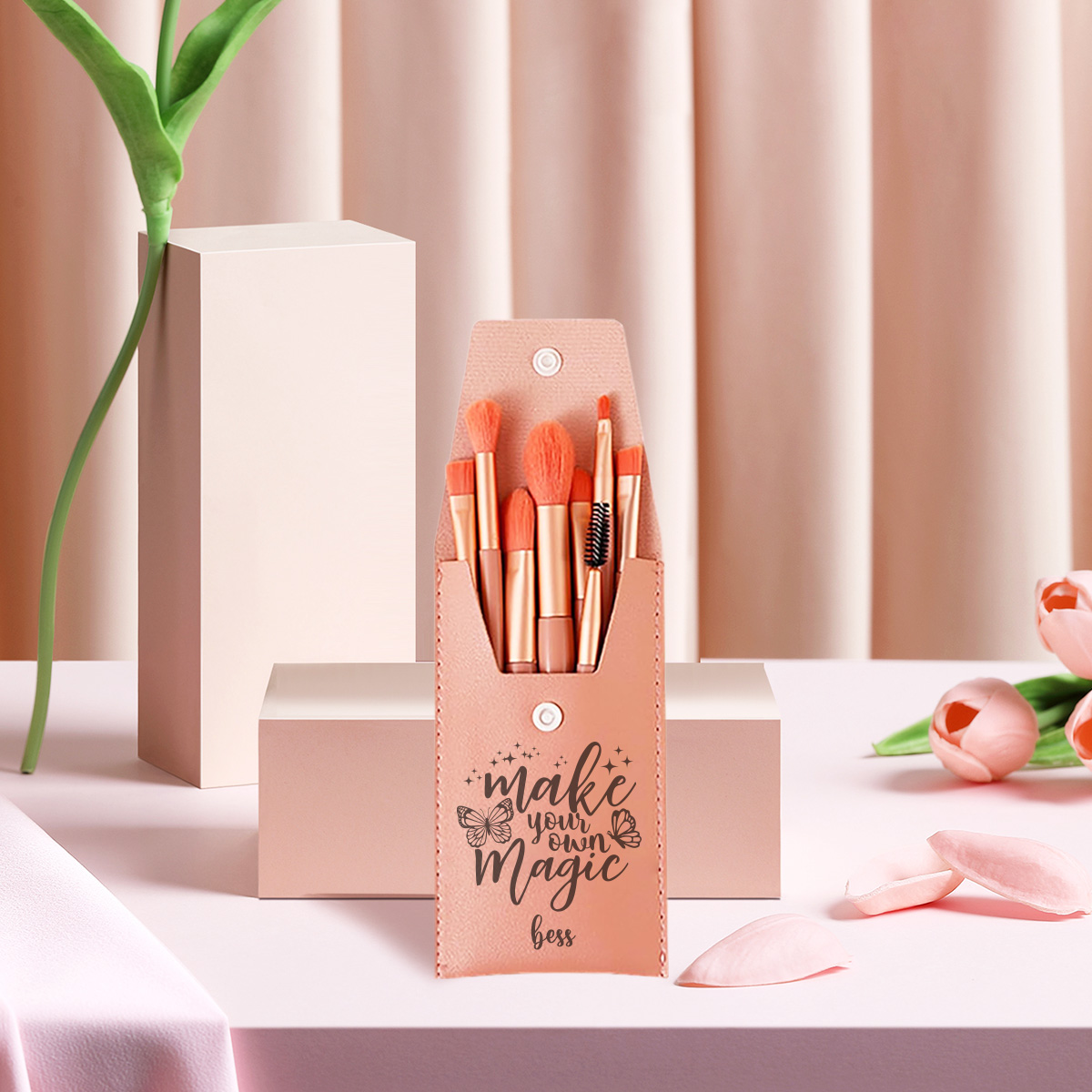 1pc Custom Name Makeup Brush,  - Makeup Beauty House 评论和价格