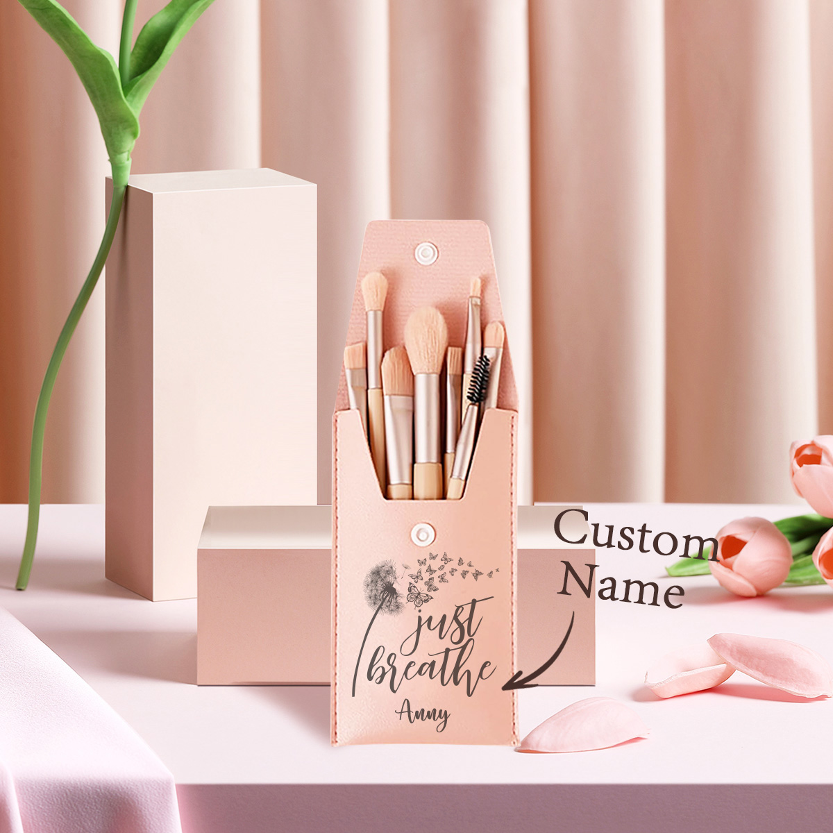 1pc Custom Name Makeup Brush,  - Makeup Beauty House 评论和价格