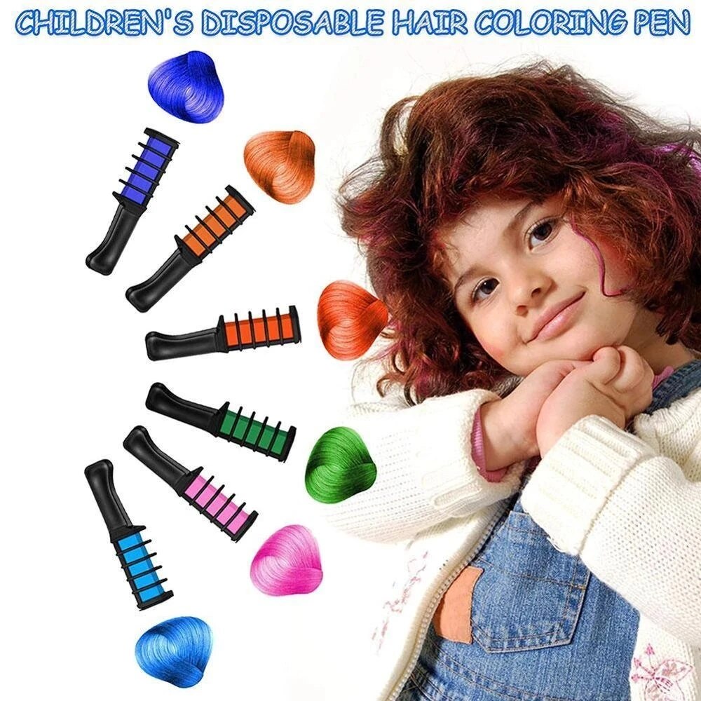 10PCS Children Multi Color Hai - Beauty Makeup Kit For Kids 评论和价格