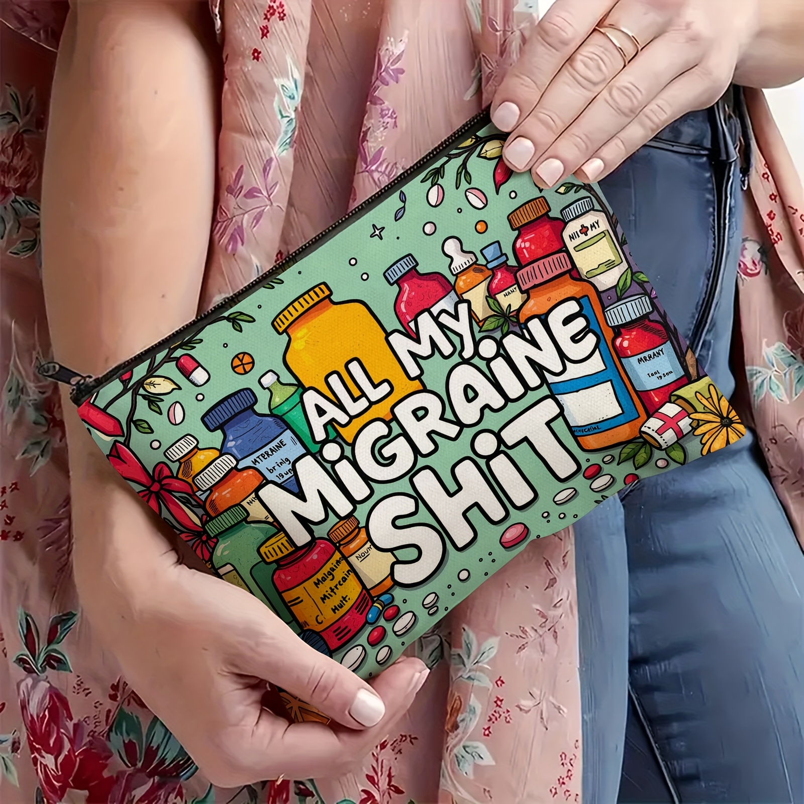 A My migraine cosmetic bag - a - My Beauty Makeup Set 评论和价格