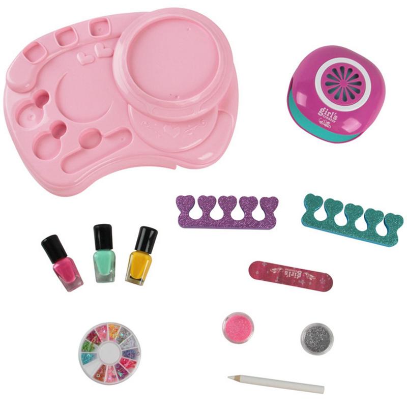 Kids Nail Polish Set Girls Nai - Beauty Makeup Kit For Kids 评论和价格