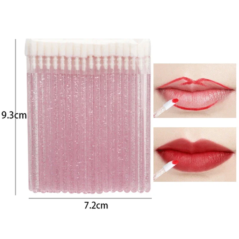 Brushes Lip 100PCS Disposable  - Beauty Makeup Kit 评论和价格