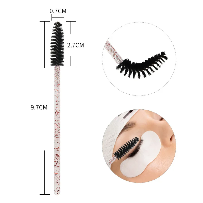 Brushes Lip 100PCS Disposable  - Beauty Makeup Kit 评论和价格