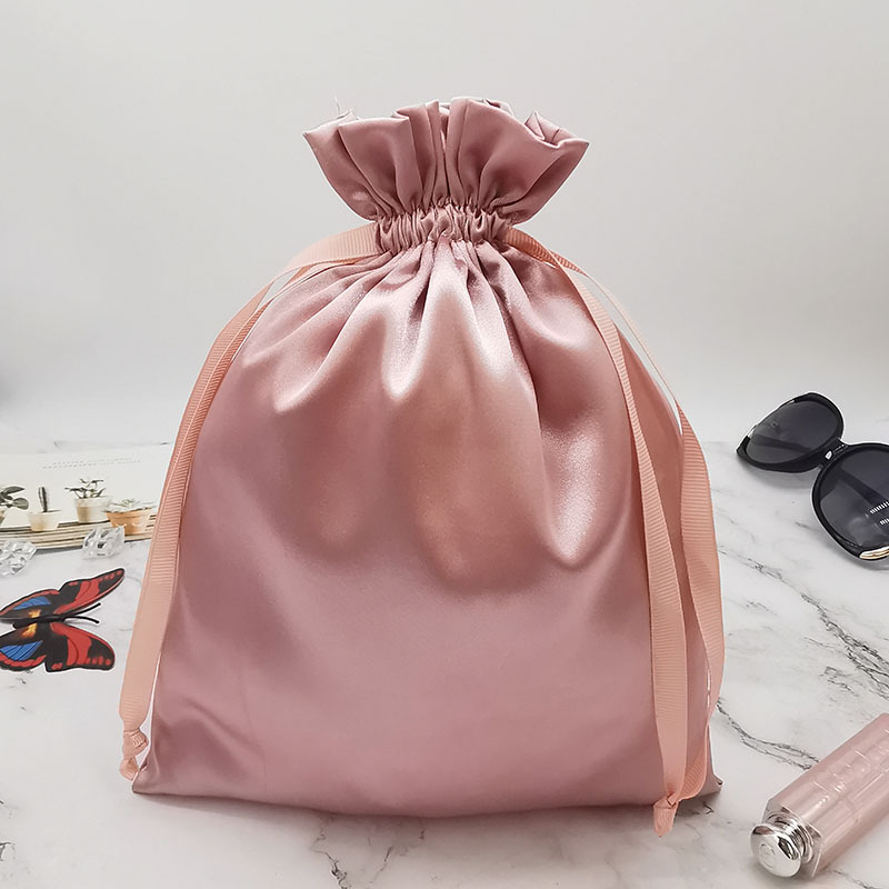 Custom Logo Satin Drawstring B - Makeup Beauty House 评论和价格
