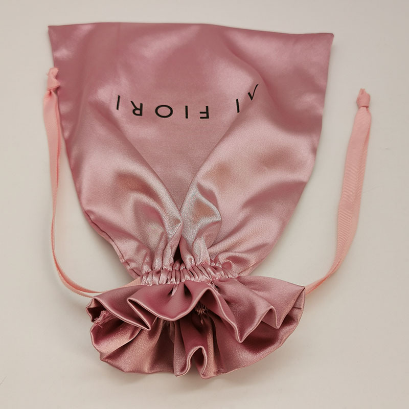 Custom Logo Satin Drawstring B - Makeup Beauty House 评论和价格