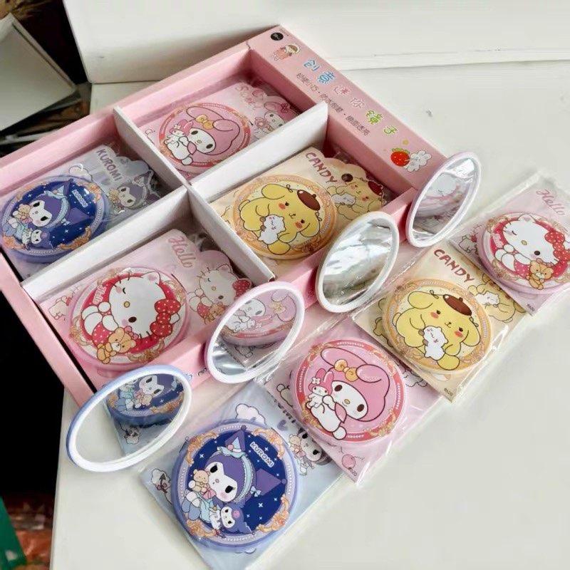 Sanrio Mini Mirror Kuromi My M - Beauty Makeup Kit For Kids 评论和价格