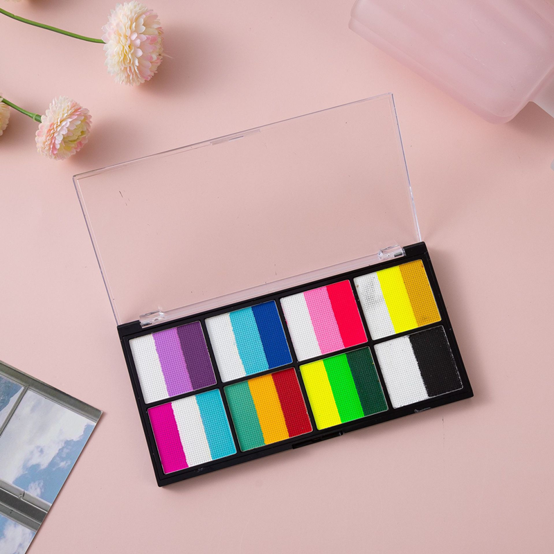 Water-Soluble Rainbow Palette  - Beauty Makeup Kit For Kids 评论和价格