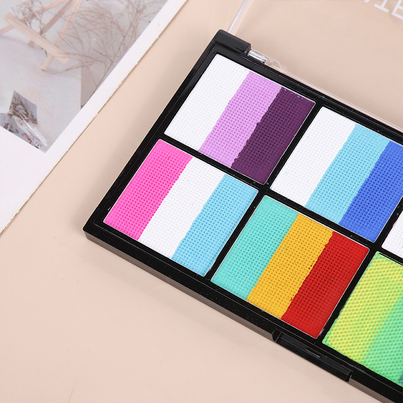 Water-Soluble Rainbow Palette  - Beauty Makeup Kit For Kids 评论和价格