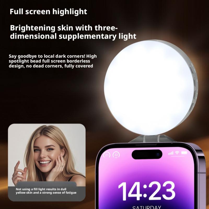 Magnetic Mobile Phone Fill Lig - Beauty Makeup Light 评论和价格